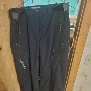 Salomon black ski/snow pants